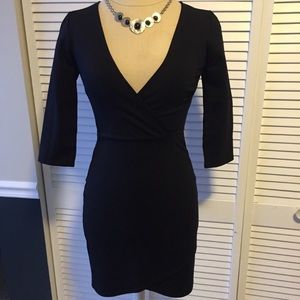 Lulus long sleeve little black dress